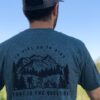 traverse bike or hike adult unisex t-shirt